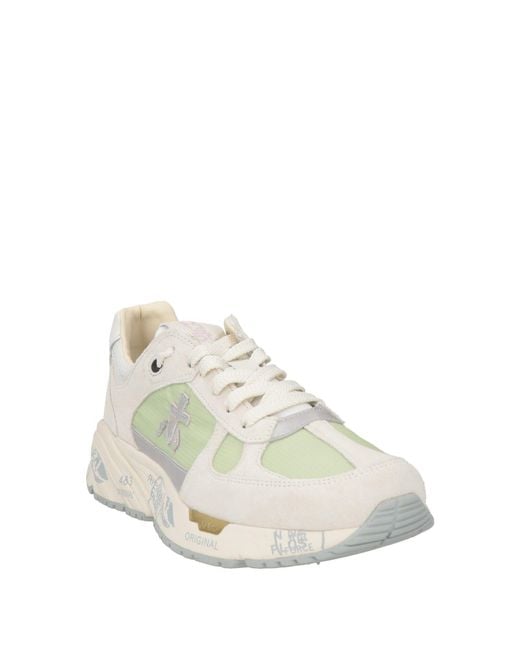 Premiata White Trainers