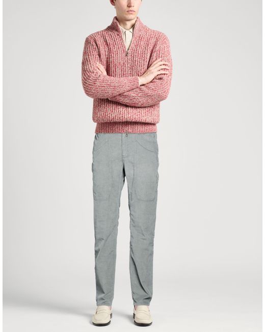 Jeckerson Gray Pants Cotton, Tencel, Elastane for men