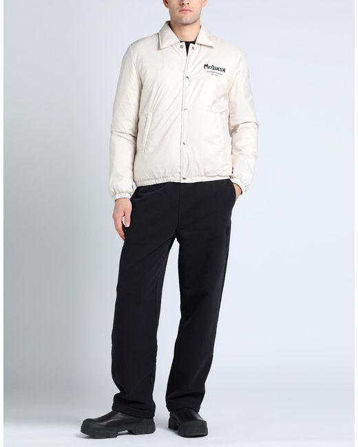 McQueen Natural Jacket Polyester for men