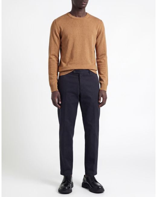 Messagerie Blue Pants Cotton, Elastane for men