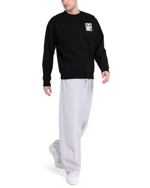 Obey Sweatshirt in Black für Herren