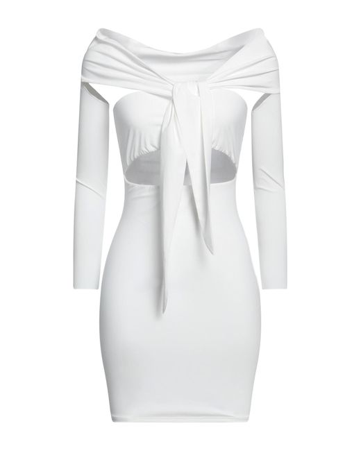 Amazuìn White Mini Dress