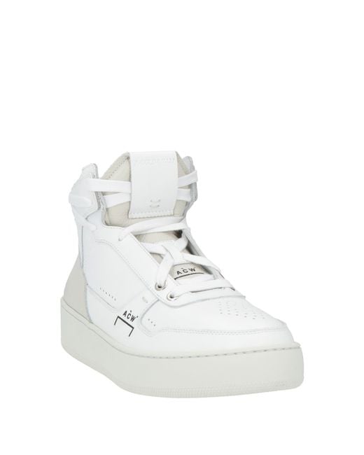 A_COLD_WALL* White Sneakers Leather for men