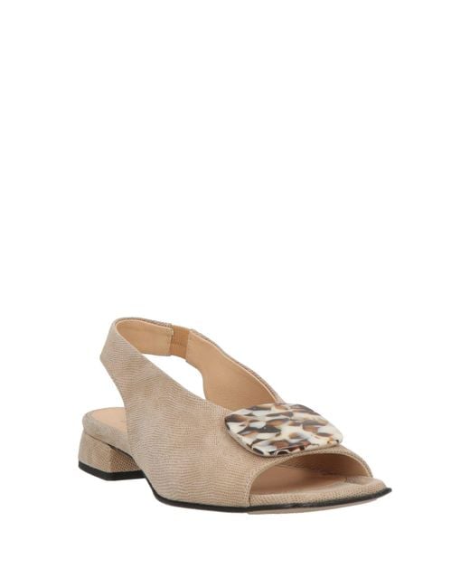Donna Soft Natural Sandals Leather