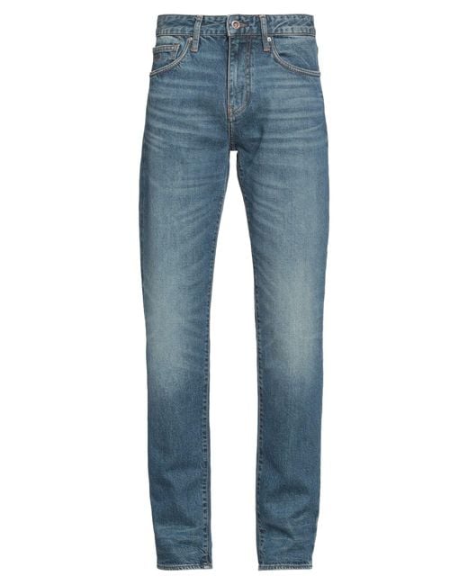 ARMANI EXCHANGE Blue Jeans Cotton, Lyocell, Elastane for men