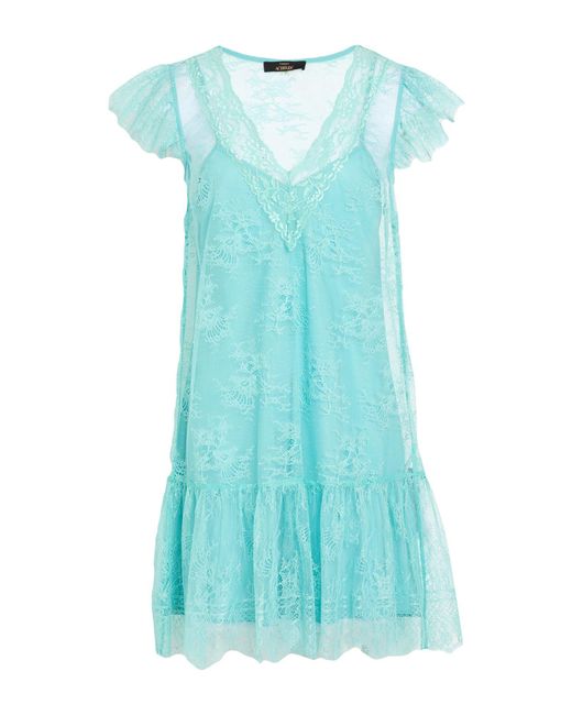 Twinset Blue Mini Dresses