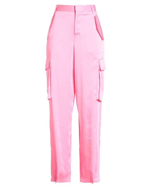 Laneus Pink Pants Polyester