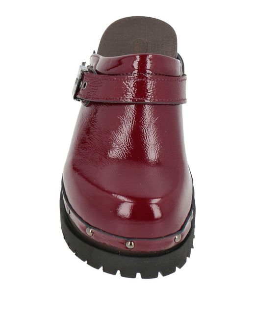 Scholl Purple Mules & Clogs