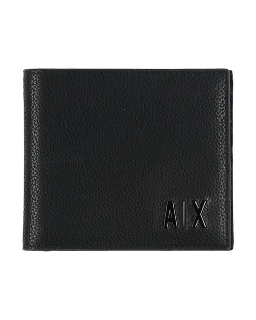 ARMANI EXCHANGE Black Wallet for men