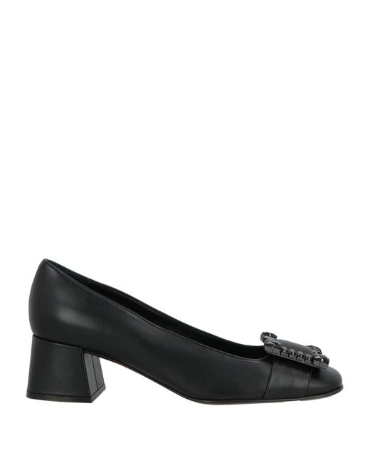 Sergio Rossi Black Pumps Leather