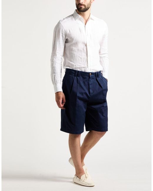 Brunello Cucinelli Blue Shorts & Bermuda Shorts for men