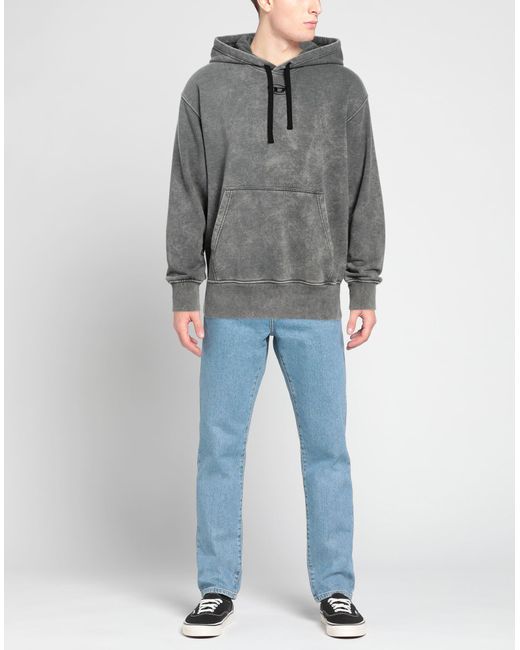DIESEL Gray Sweatshirt for men