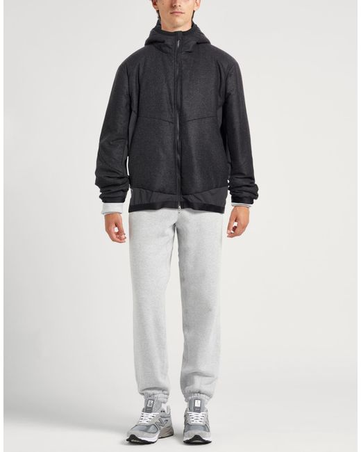 Sease Black Charcoal Jacket Virgin Wool for men