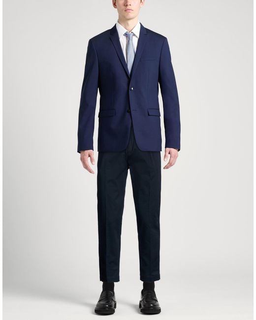 Paolo Pecora Blue Pants for men