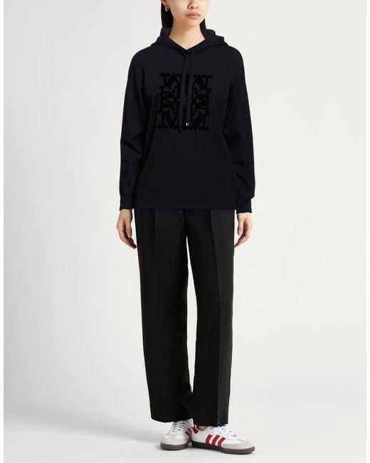 Max Mara Black Sweater Virgin Wool