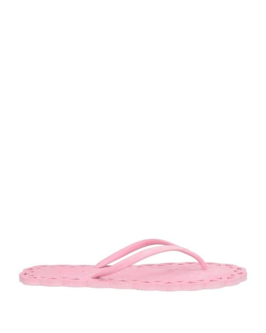 Carlotha Ray Pink Thong Sandal Rubber