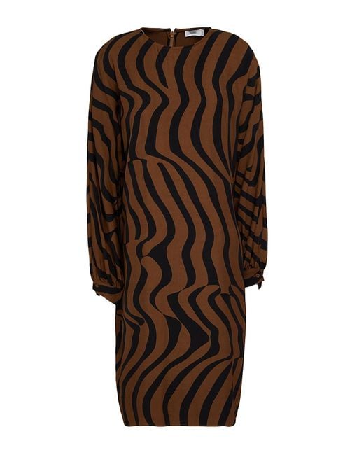 Closed Brown Midi-Kleid