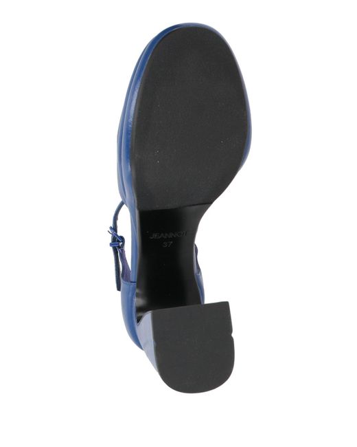 Jeannot Blue Pumps Leather