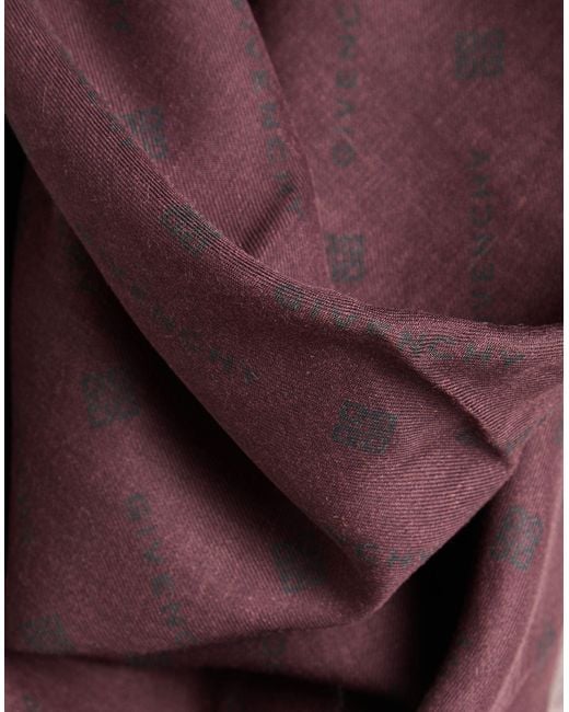 Bufanda Givenchy de hombre de color Red