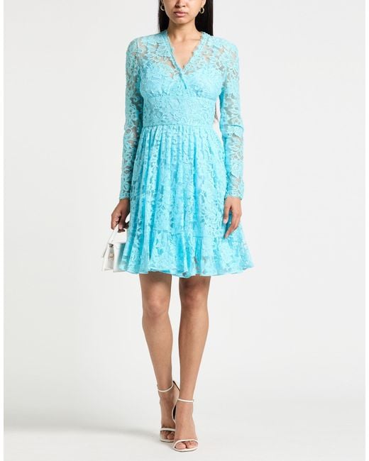 Dolce & Gabbana Blue Mini Dress