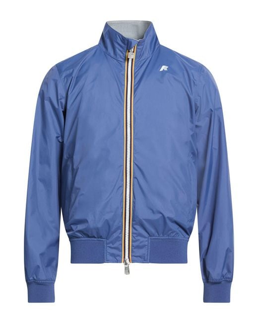 K-Way Blue Jackets for men
