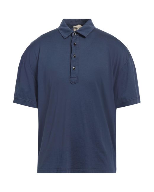 C P Company Blue Polo Shirt Cotton for men