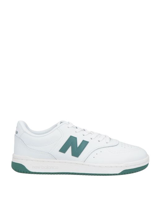 New Balance White Trainers for men