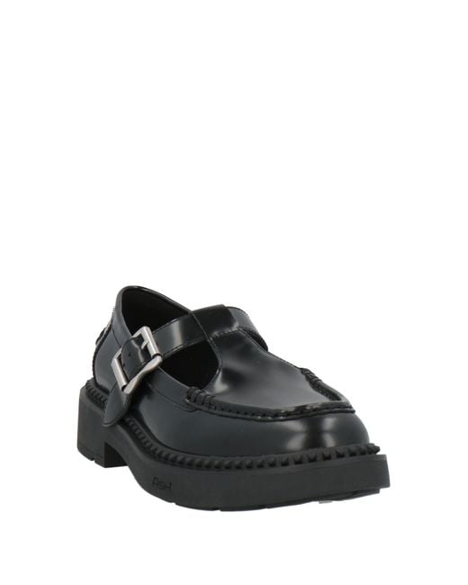 Ash Black Mokassin