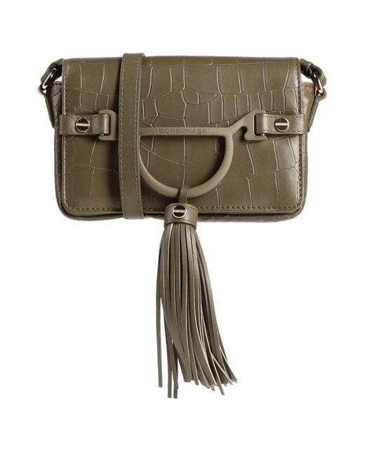 Borbonese Green Cross-body Bag