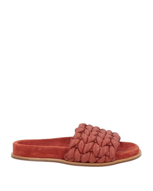 Dior Red Sandals