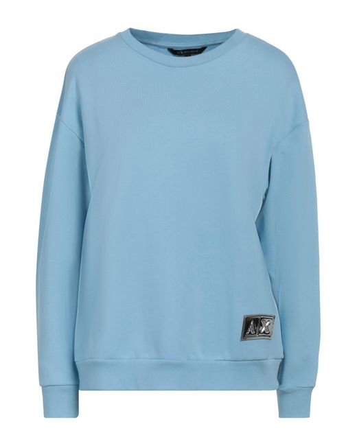 Armani Exchange Blue Sweatshirt