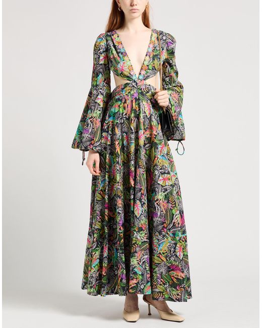 CONNOR & BLAKE Green Maxi-Kleid