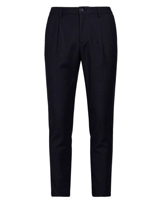 Cruna Blue Midnight Pants Virgin Wool, Elastane for men