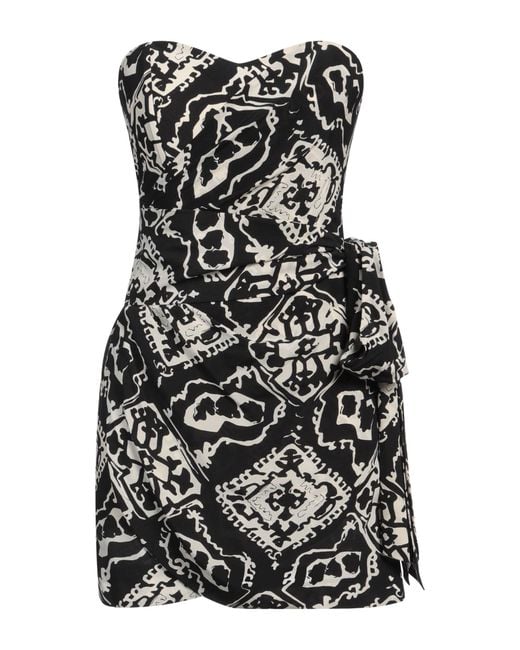 Rodebjer Black Mini Dress Silk