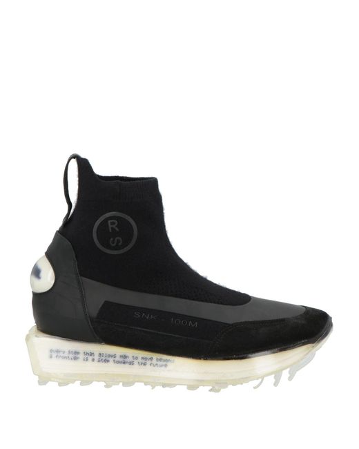 RBRSL RUBBER SOUL Black Trainers