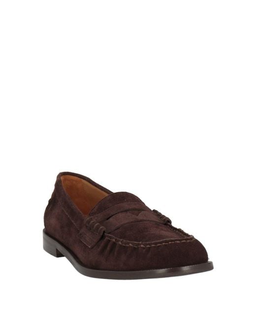 Emporio Armani Brown Loafers Leather for men