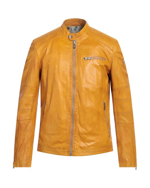 Milestone Orange Jacket for men
