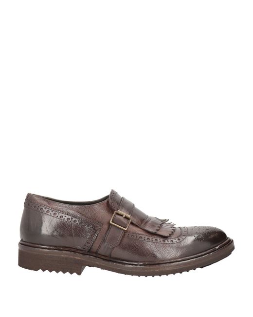Marechiaro 1962 Brown Dark Loafers Leather for men