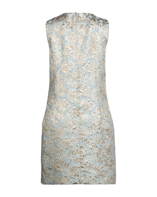 Dolce & Gabbana Gray Mini-Kleid