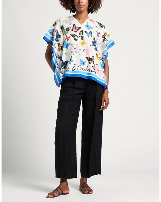 Dolce & Gabbana Blue Top Cotton