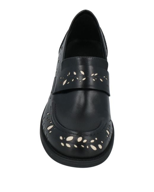 High Black Loafer