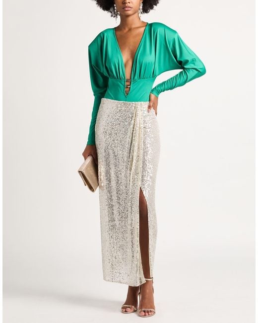 Gaelle Paris Green Bodysuit