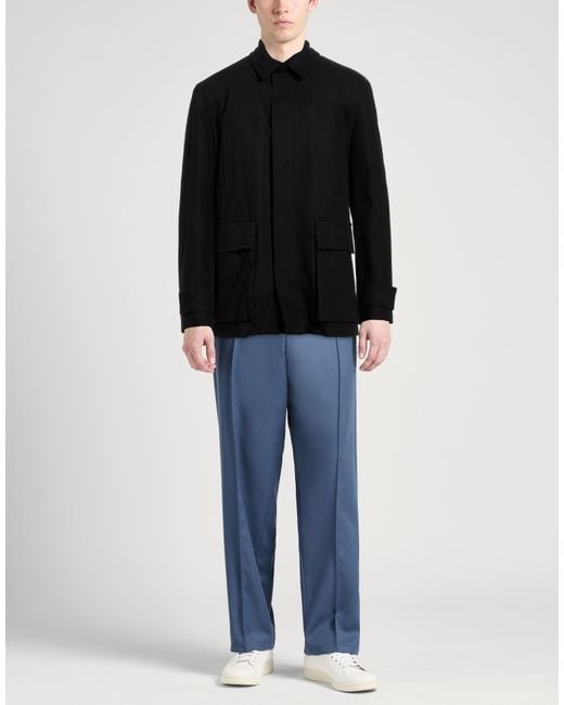 Hevò Black Jacket Cotton for men