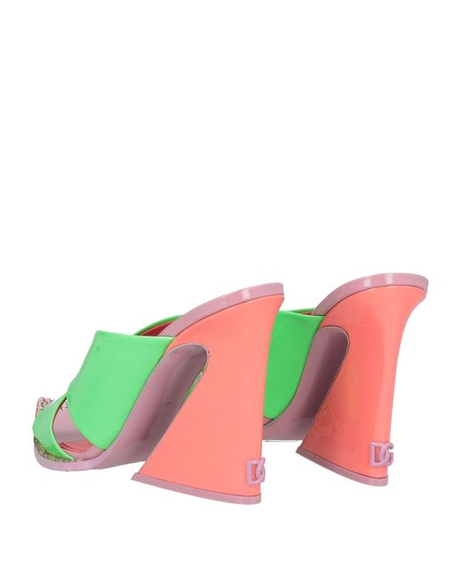 Dolce & Gabbana Green Sandals