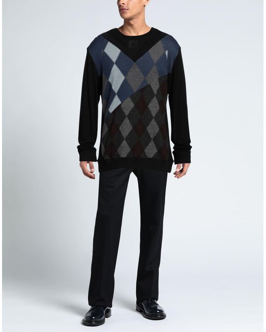 MARINE SERRE Black Sweater for men