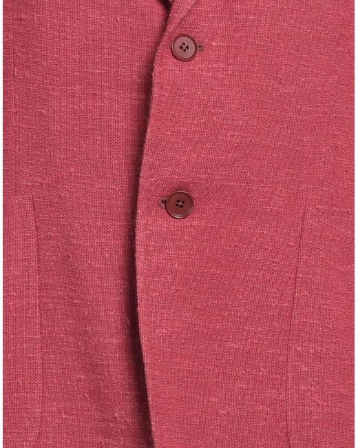 Isaia Pink Blazer for men