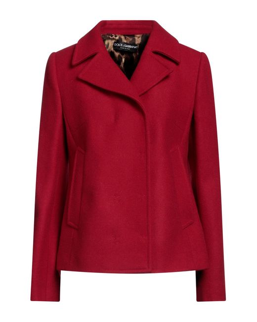 Dolce & Gabbana Red Coat