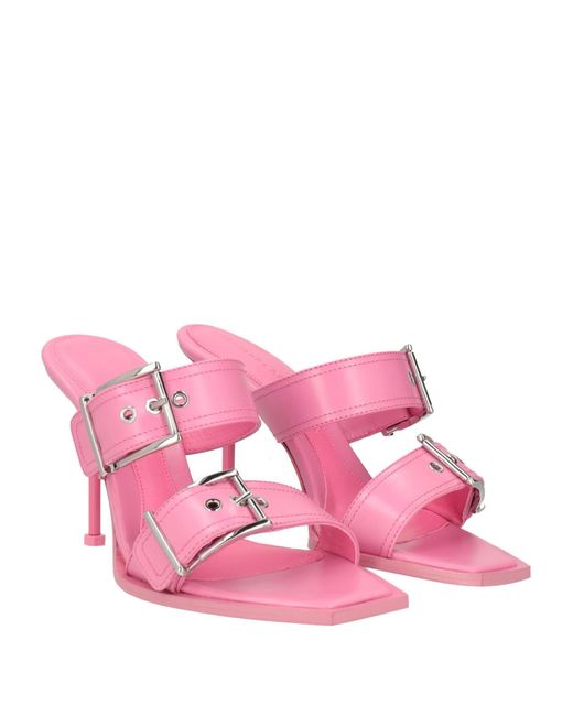 McQueen Pink Sandals