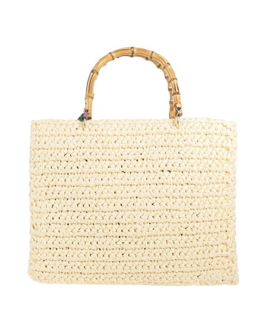 Borsa A Mano di Chica in Natural