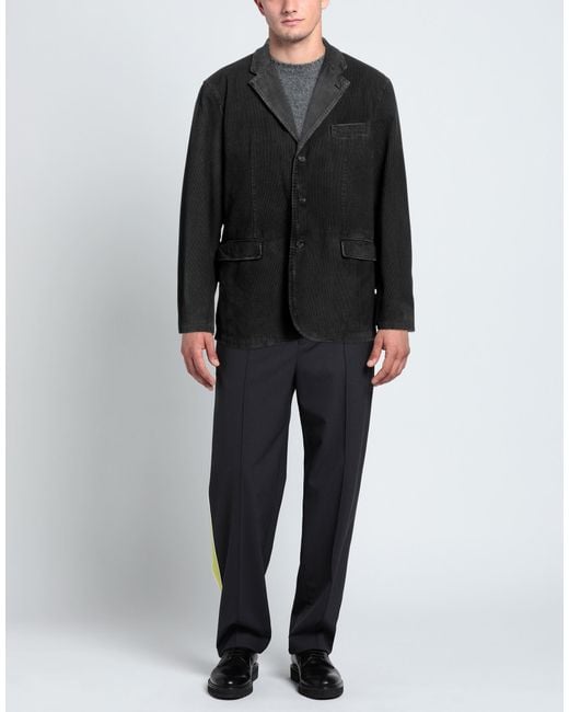 14 Bros Black Blazer for men
